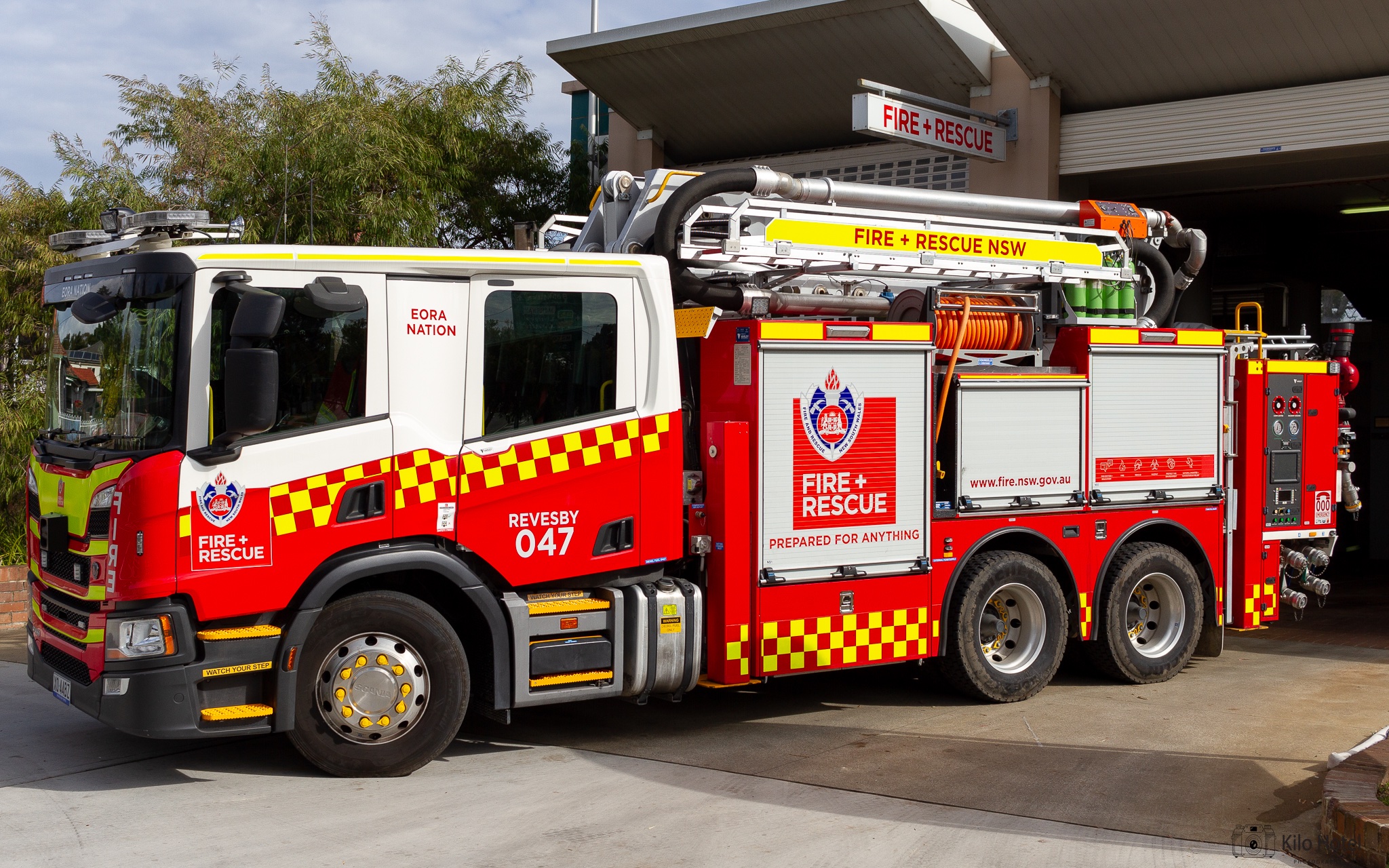 Photo of CAFS Aerial Pumper 047 - Aerial Pumper