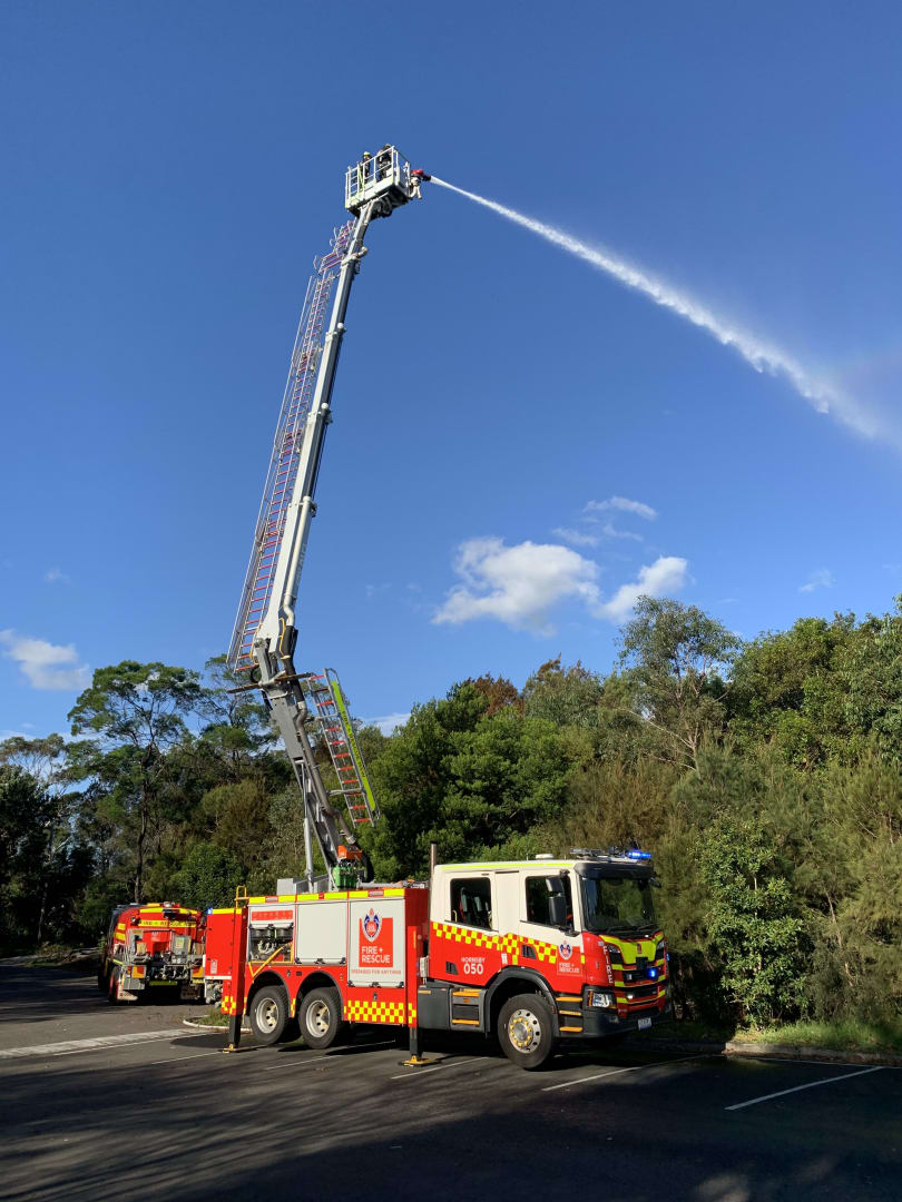 Photo of CAFS Aerial Pumper 050 - Aerial Pumper