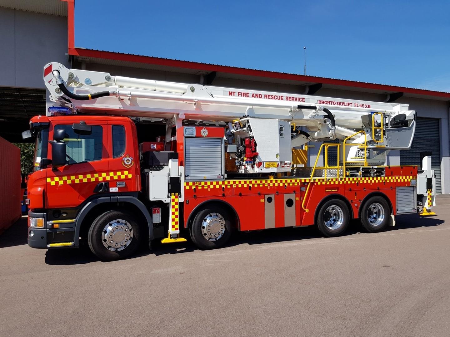 Darwin Ladder Platform Emergency Vehicles App