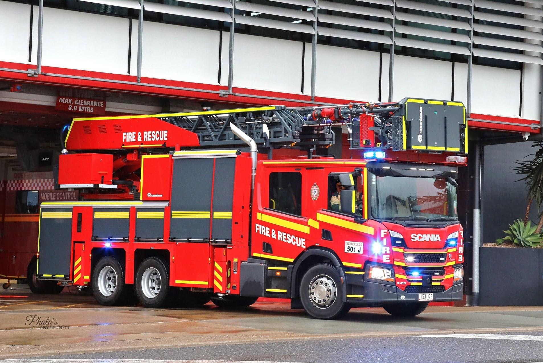 Photo of 501J - Combination Aerial Pumper Appliance