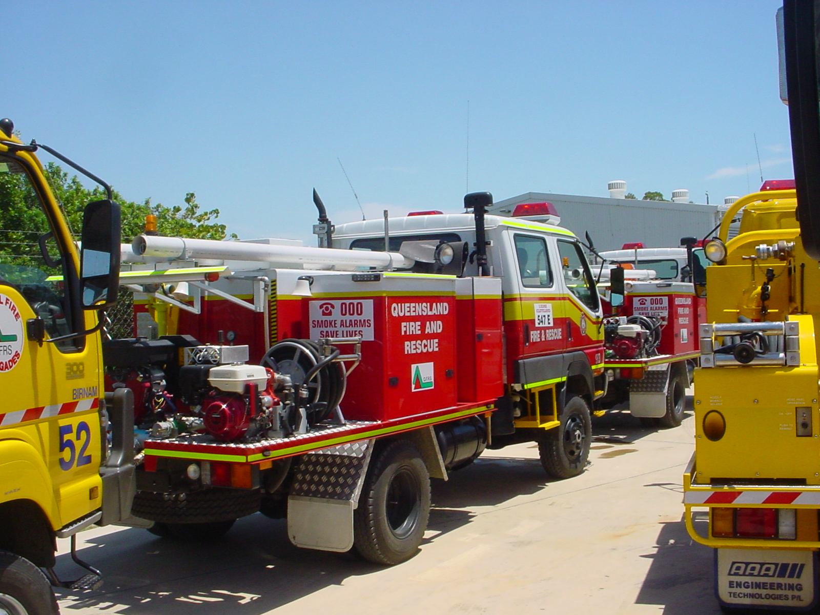 Redland bay 506e emergency vehicles app