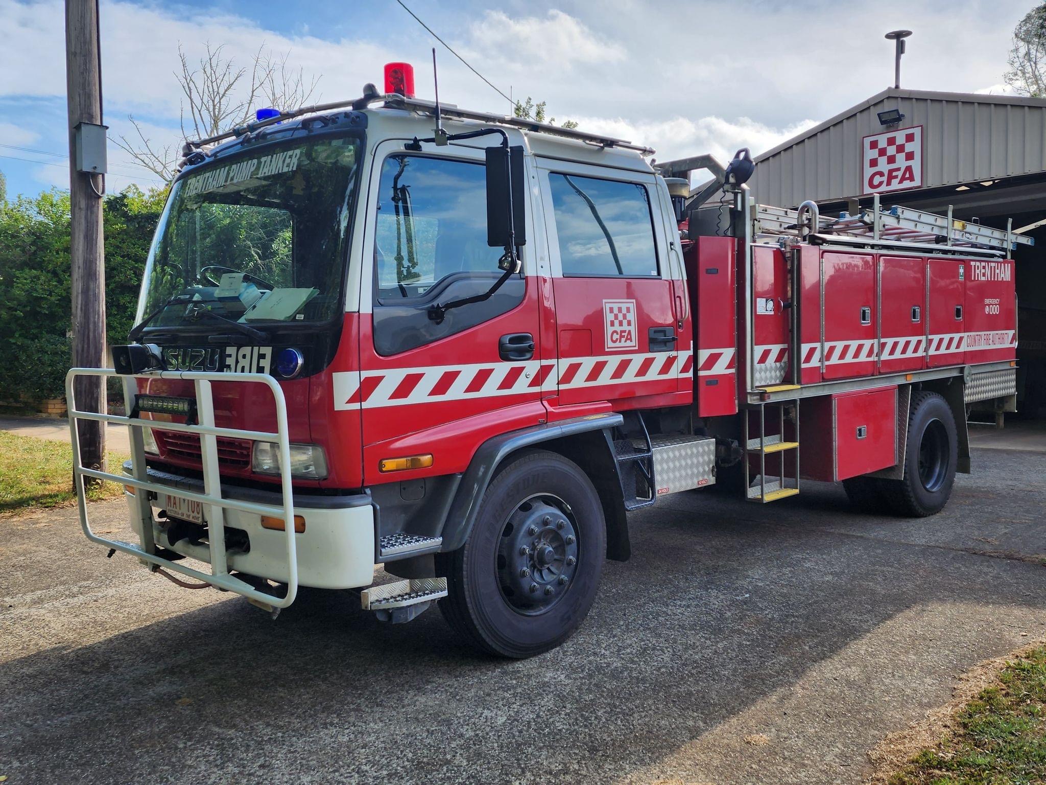 Trentham Pumper Tanker Emergency Vehicles App