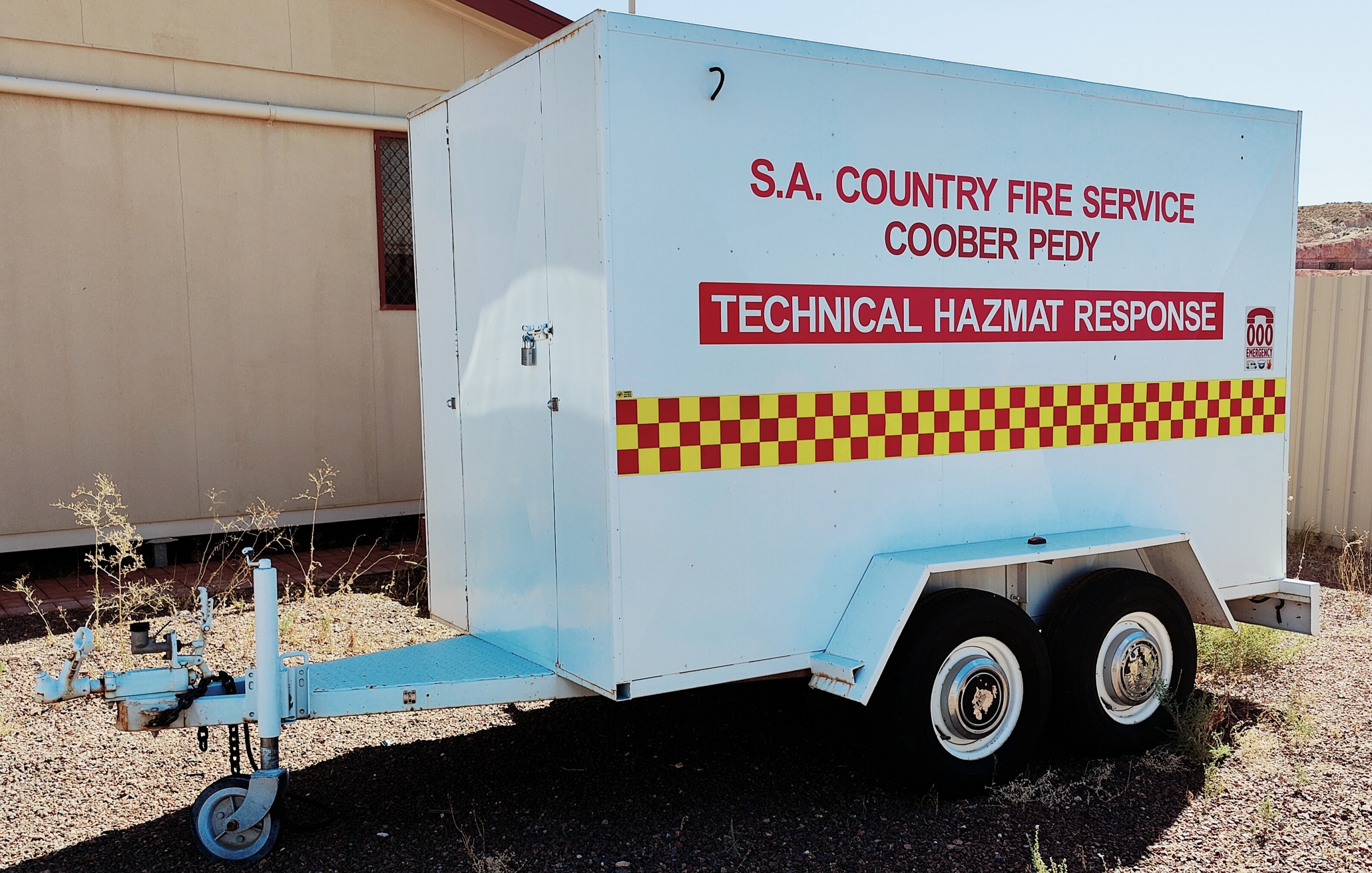 Photo of Coober Pedy HAZMAT Trailer - HazMat