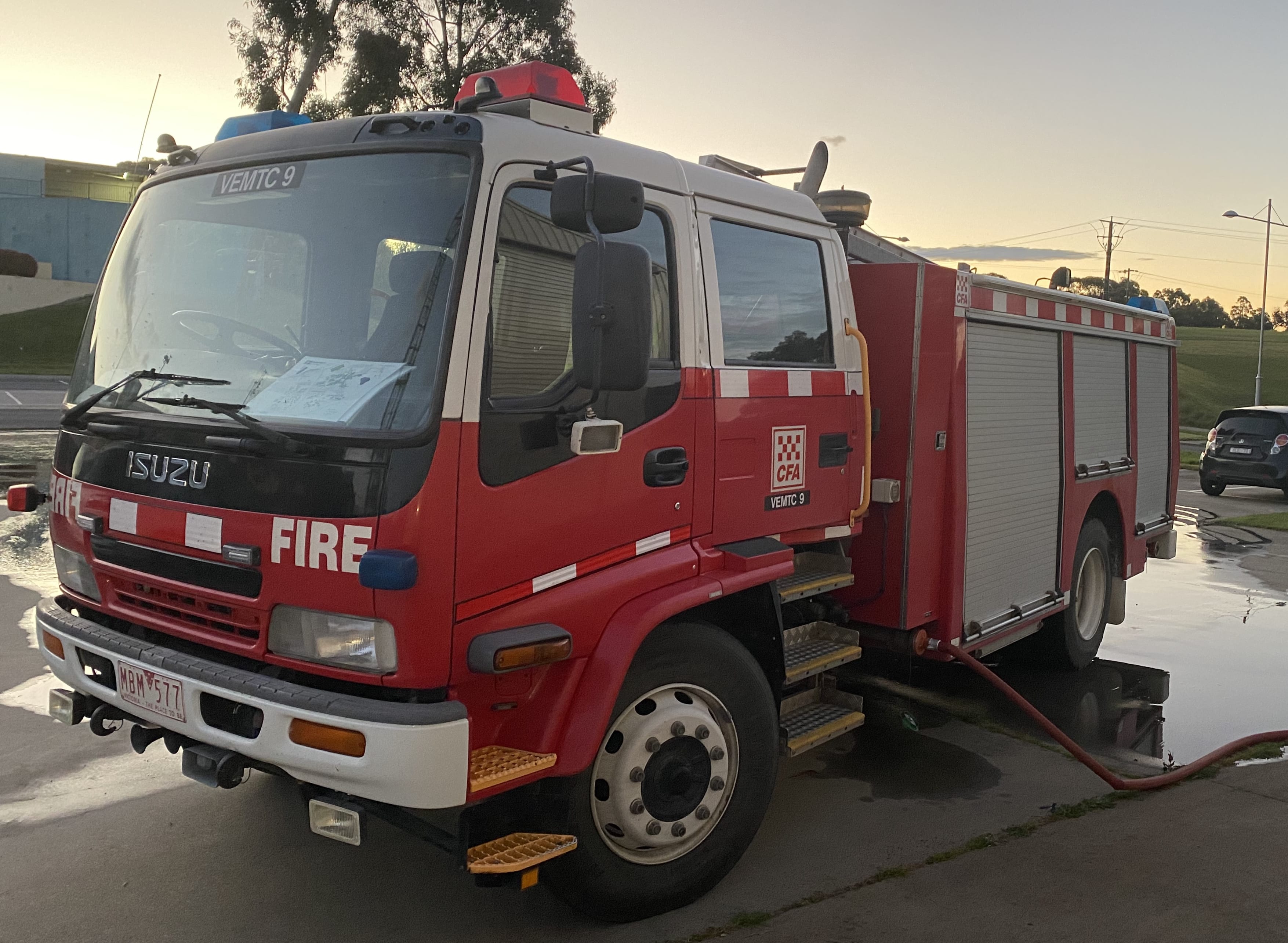 Photo of VEMTC Bangholme Pumper 1 - Type 3 Medium Pumper