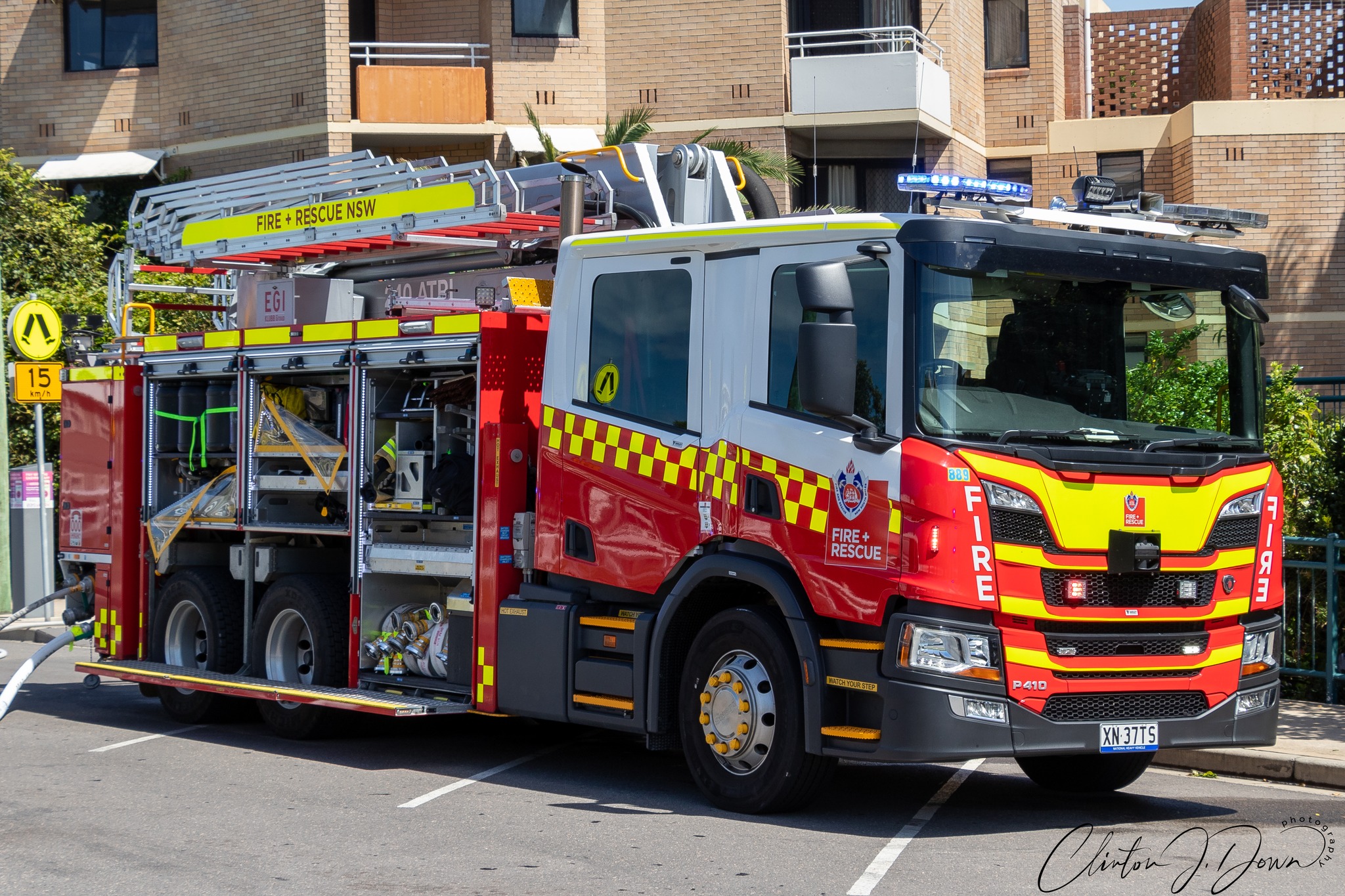 Photo of CAFS Aerial Pumper 462 - Aerial Pumper