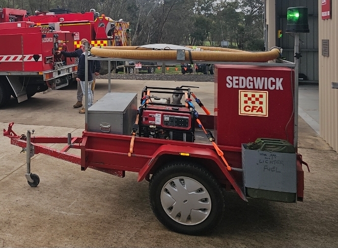 Photo of Sedgwick Quick Fill trailer
